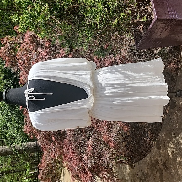 NWT 🤍Aakaa white dress - Picture 4 of 8